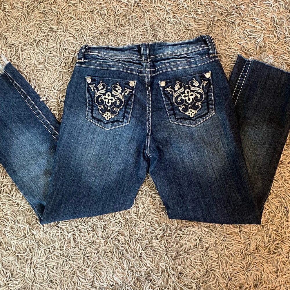 y2k bedazzled jeans